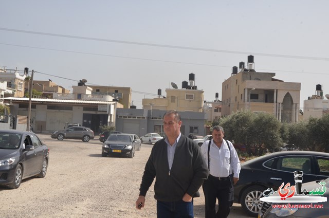 كفرقاسم :  مستشار رئيس الحكومة غابي كادوش ضيف رئيس البلدية المحامي عادل بدير 